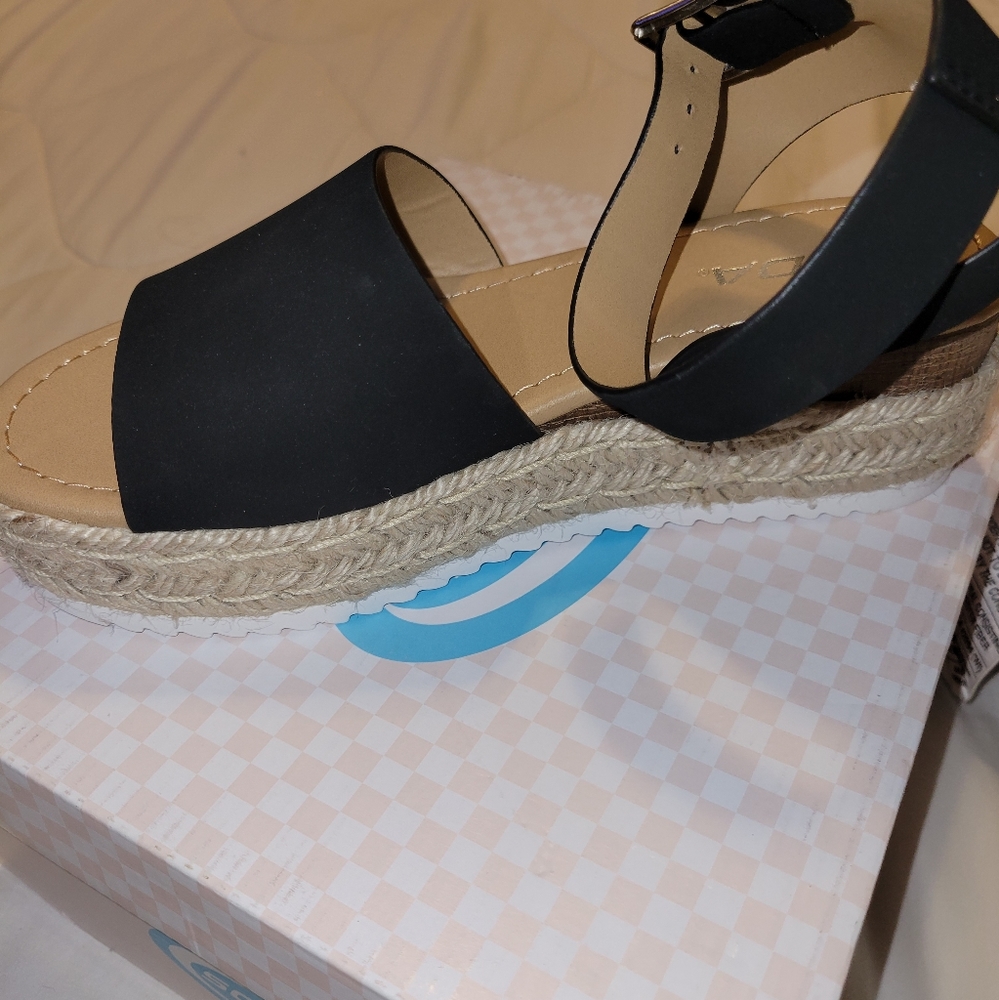 New platform sandals